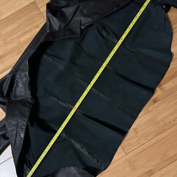 Lafayette 148 leather blouse size 4 - Picture 9 of 12